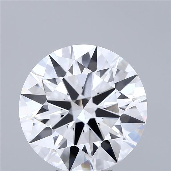 7.03ct D VS1 Excellent Cut Round Lab Grown Diamond