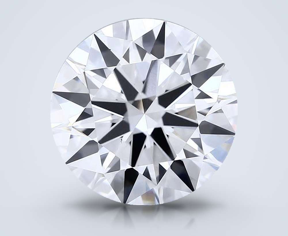 7.03 Carat Round Lab Diamond