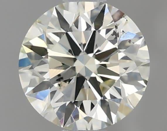 0.81ct I SI1 Rare Carat Ideal Cut Round Diamond