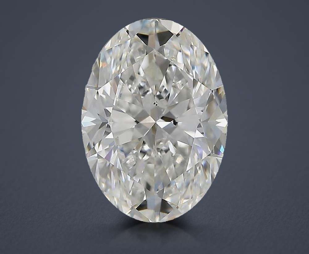 1.70 Carat Oval Natural Diamond