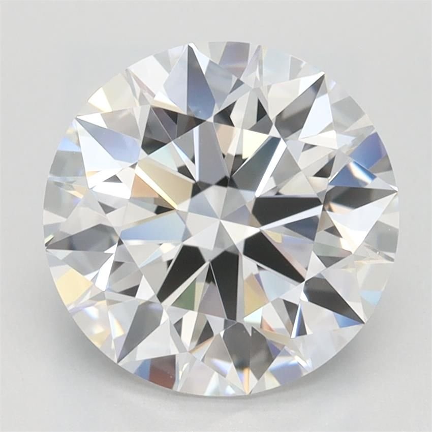 2.53ct D IF Rare Carat Ideal Cut Round Lab Grown Diamond