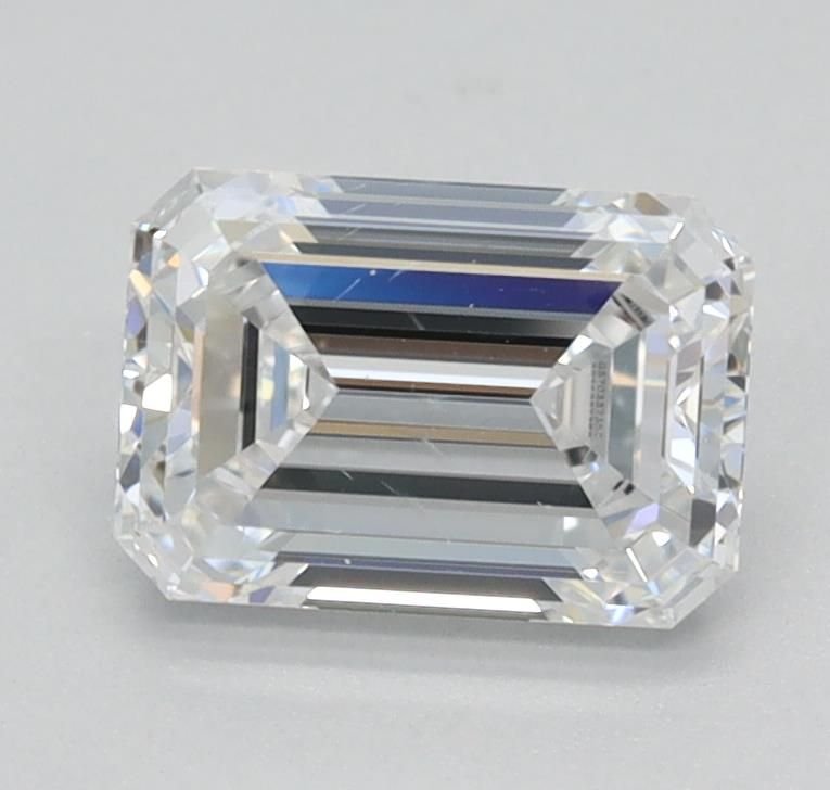 1.00ct D SI1 Excellent Cut Emerald Lab Grown Diamond