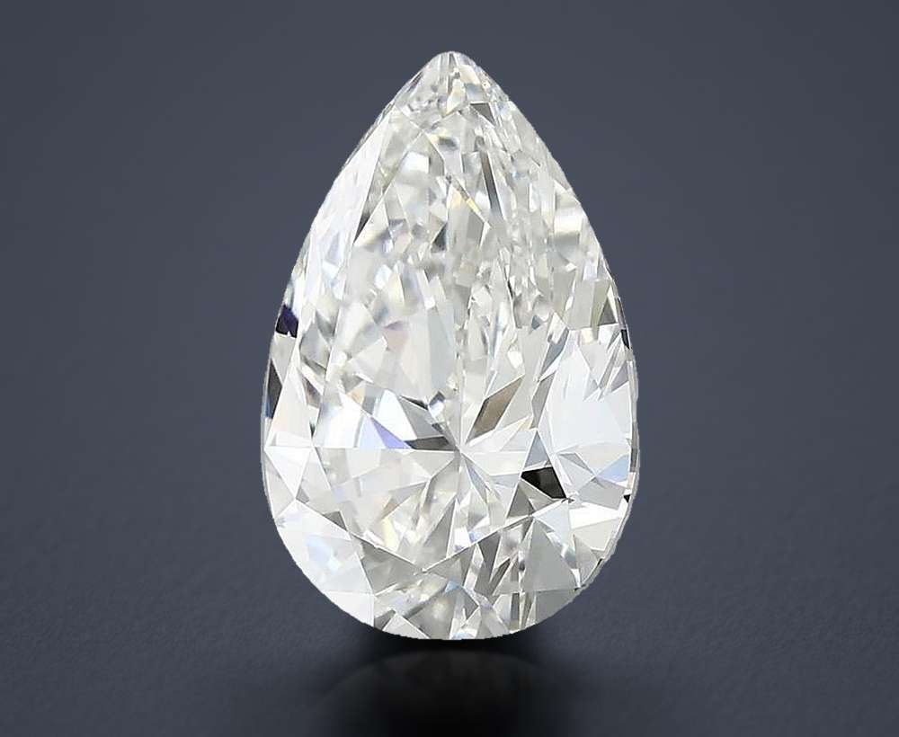 2.90 Carat Pear Lab Diamond