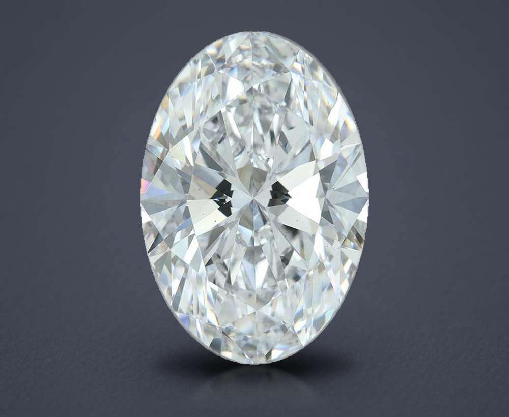 7.50 Carat Oval Lab Diamond