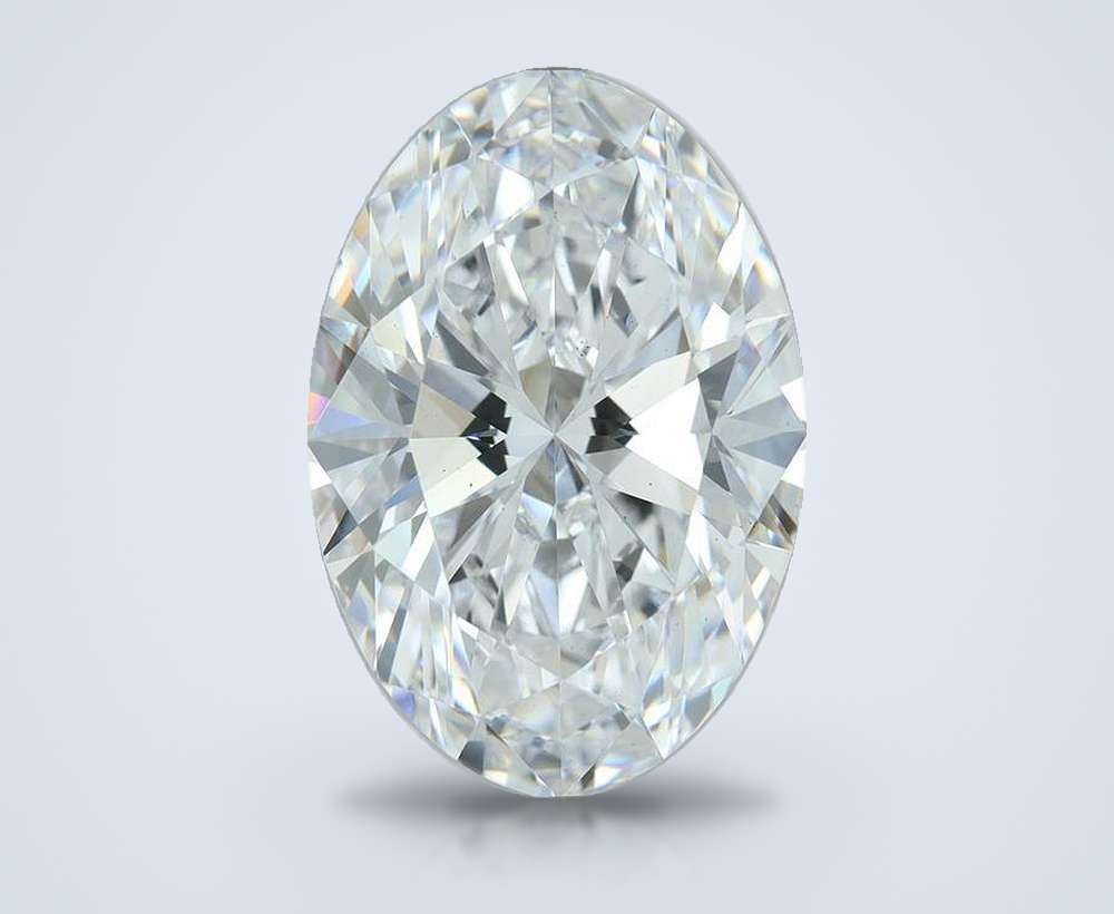 7.50 Carat Oval Lab Diamond