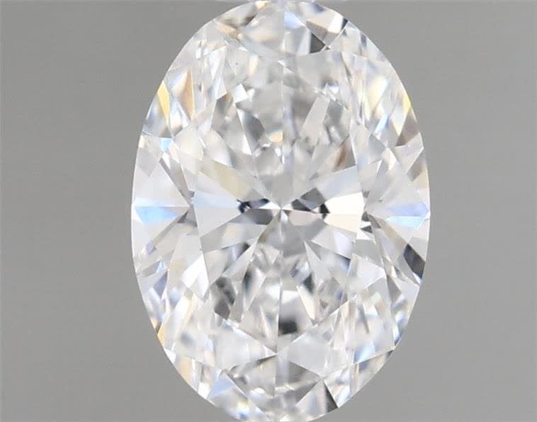 0.56ct D VS1 Rare Carat Ideal Cut Oval Lab Grown Diamond