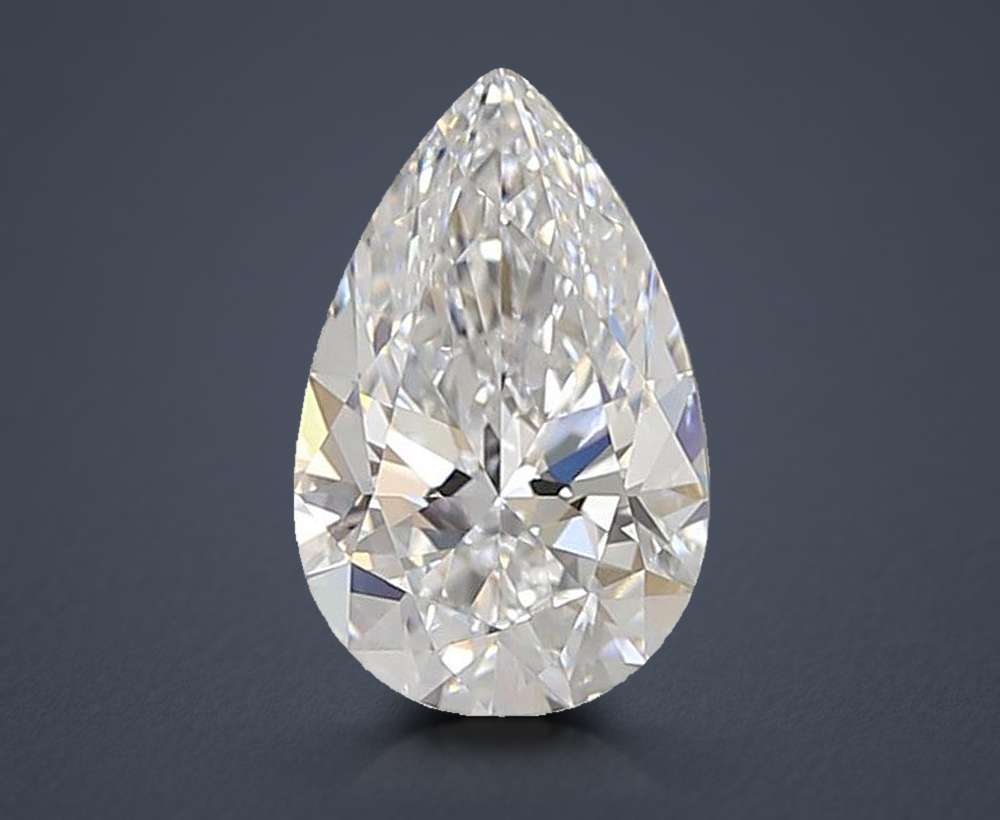 1.56 Carat Pear Lab Diamond