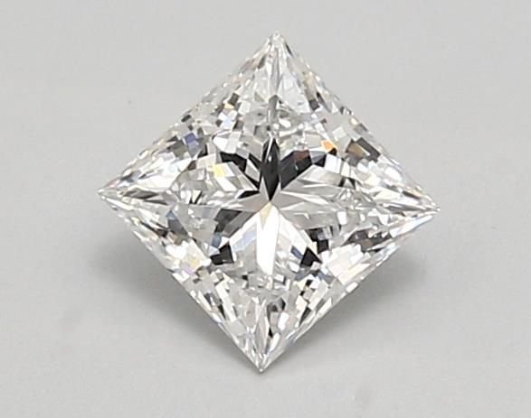 0.94ct D VVS2 Rare Carat Ideal Cut Princess Lab Grown Diamond