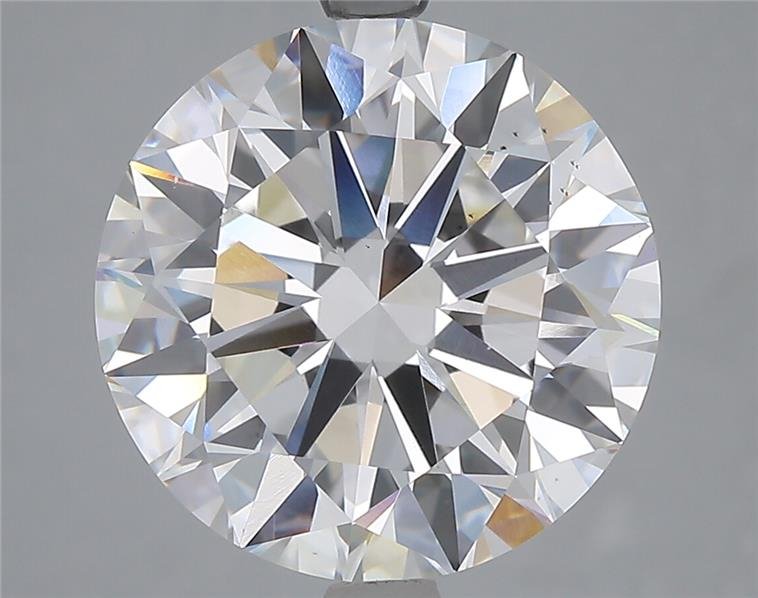 6.00ct E VS2 Excellent Cut Round Lab Grown Diamond