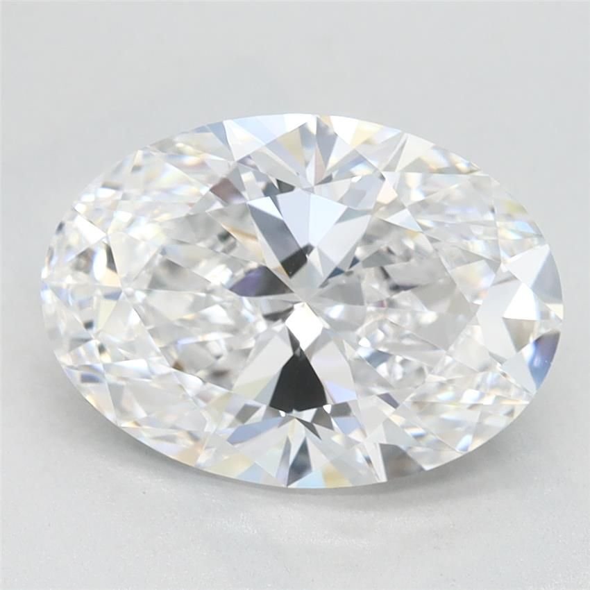 2.57ct D VVS1 Rare Carat Ideal Cut Oval Lab Grown Diamond