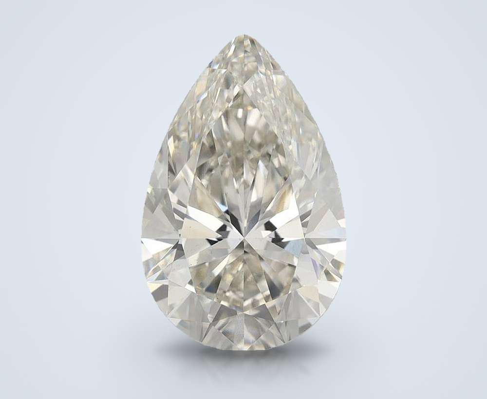 7.27 Carat Pear Lab Diamond