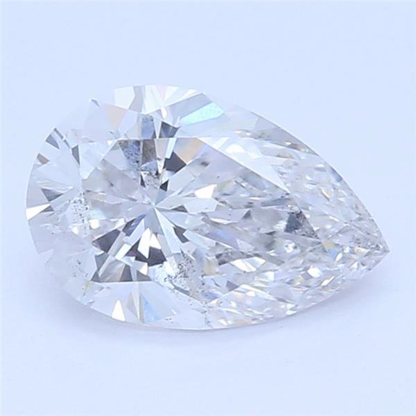 0.51ct E SI1 Rare Carat Ideal Cut Pear Lab Grown Diamond