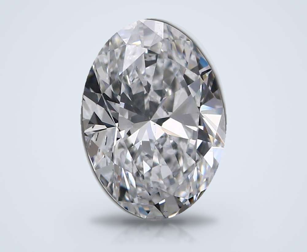 2.22 Carat Oval Lab Diamond