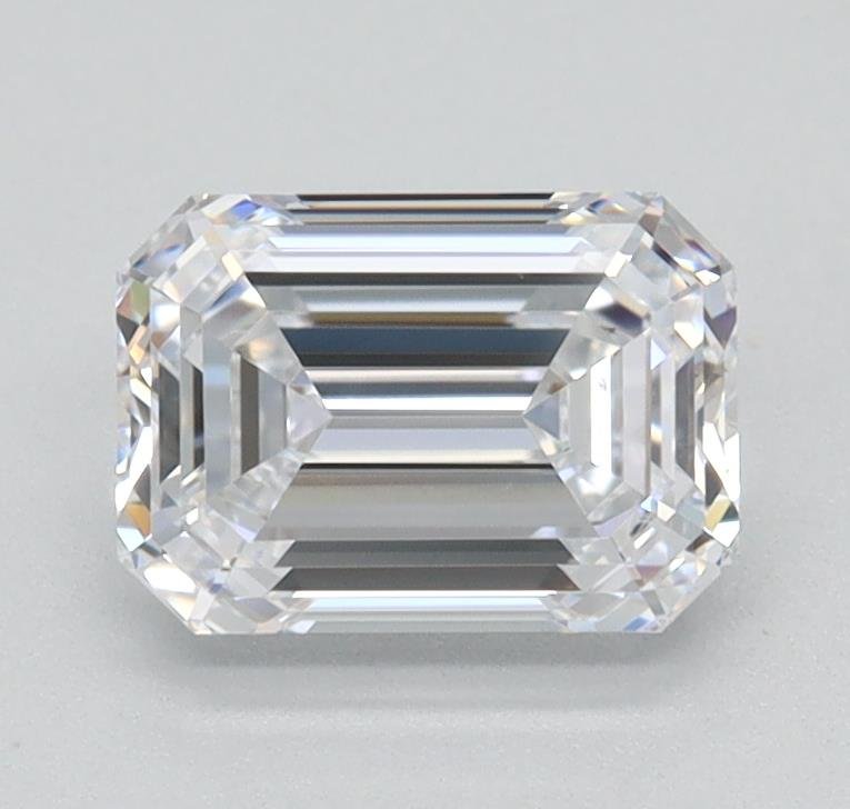 0.96ct D VVS2 Rare Carat Ideal Cut Emerald Lab Grown Diamond