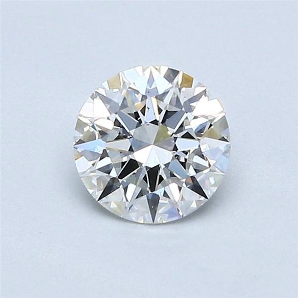 0.53ct H VS2 Rare Carat Ideal Cut Round Diamond