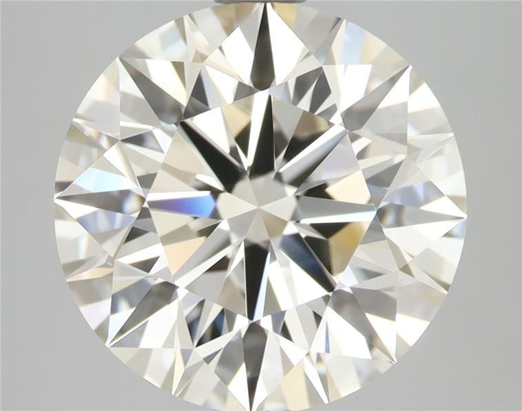 3.71ct K VVS2 Excellent Cut Round Diamond