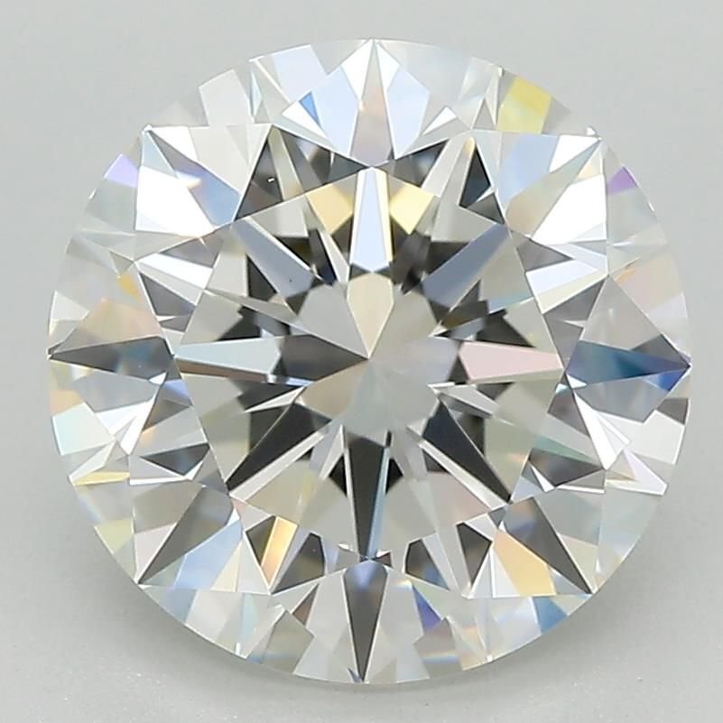 3.50ct H VVS2 Excellent Cut Round Lab Grown Diamond