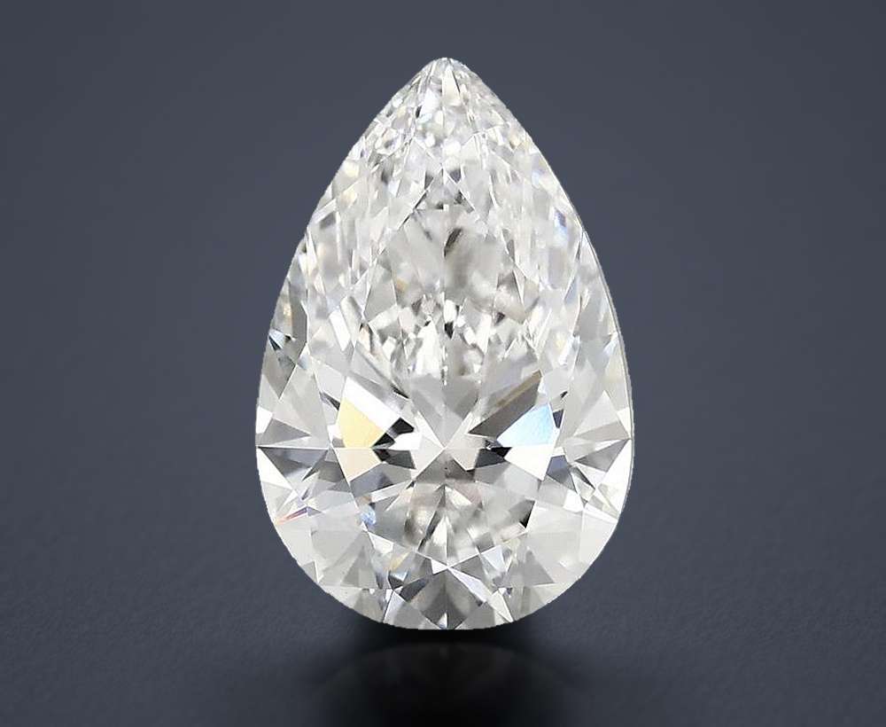 2.81 Carat Pear Lab Diamond
