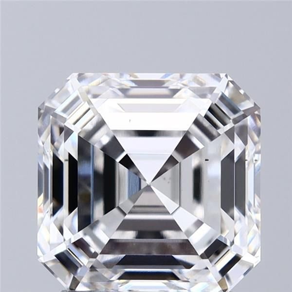2.58ct E VS1 Rare Carat Ideal Cut Asscher Lab Grown Diamond