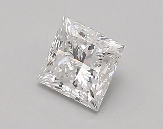 0.74ct D VS1 Rare Carat Ideal Cut Princess Lab Grown Diamond