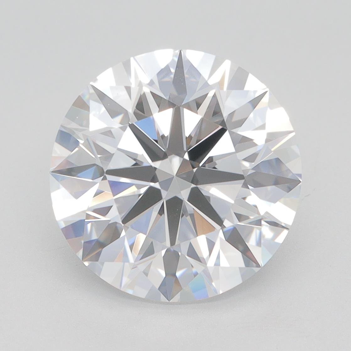 4.50ct D VVS1 Rare Carat Ideal Cut Round Lab Grown Diamond