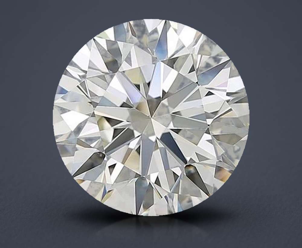 3.73 Carat Round Natural Diamond