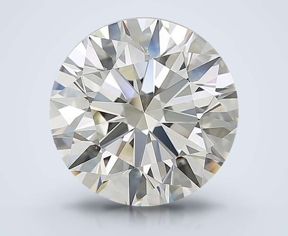 3.73 Carat Round Natural Diamond