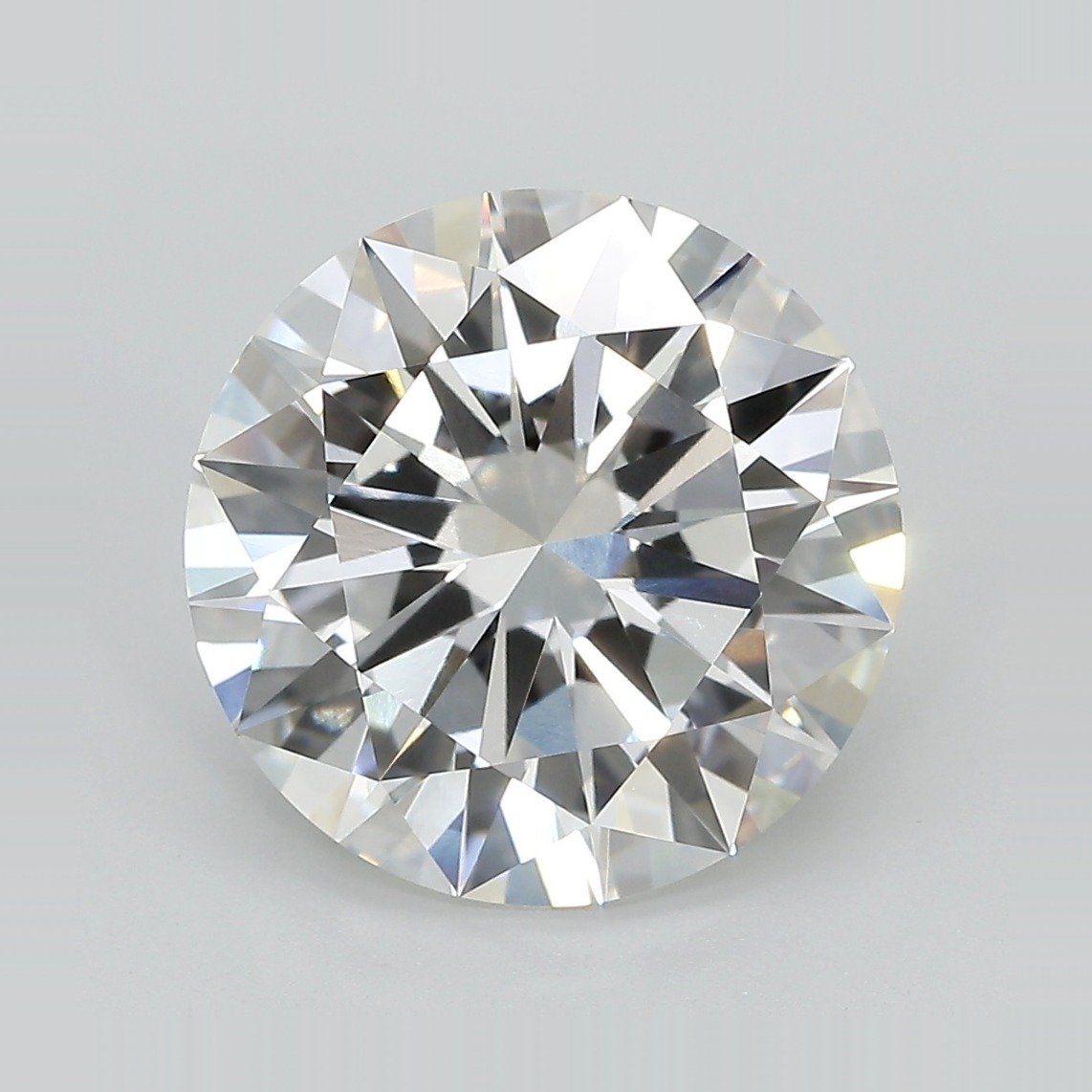 6.78ct E VVS2 Excellent Cut Round Lab Grown Diamond
