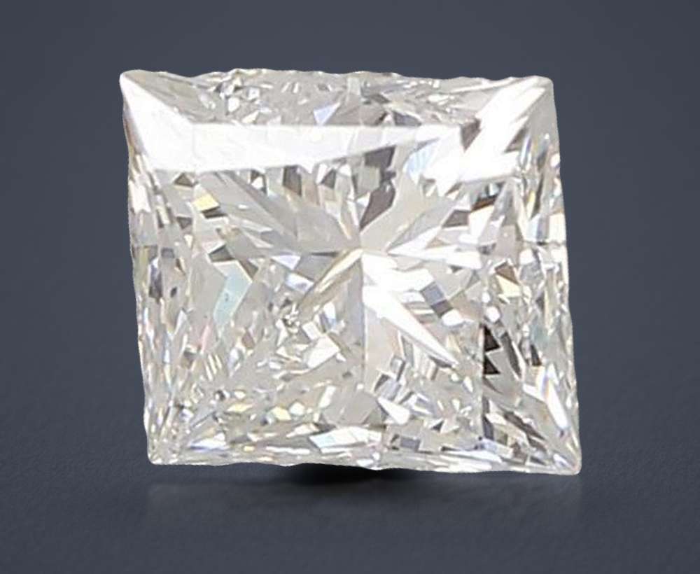 1.63 Carat Princess Lab Diamond