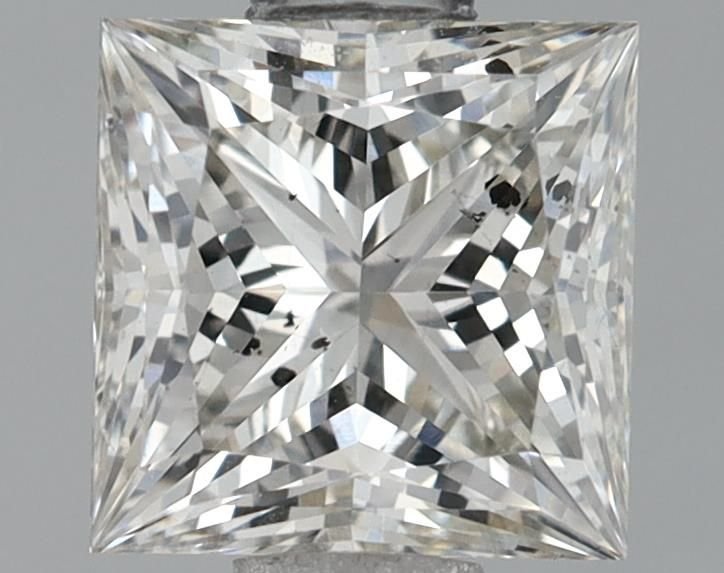 0.90ct H SI1 Rare Carat Ideal Cut Princess Lab Grown Diamond