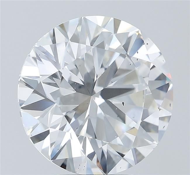 5.51ct E SI1 Rare Carat Ideal Cut Round Lab Grown Diamond