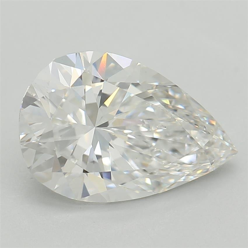 1.26ct E VS1 Rare Carat Ideal Cut Pear Lab Grown Diamond