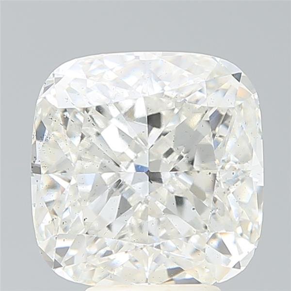 5.38ct G SI1 Rare Carat Ideal Cut Cushion Lab Grown Diamond