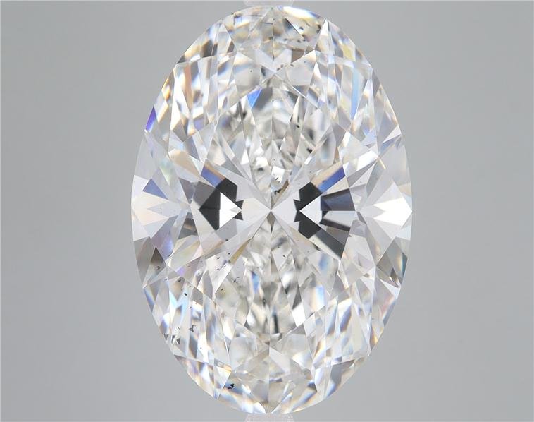 11.16ct F SI1 Rare Carat Ideal Cut Oval Lab Grown Diamond