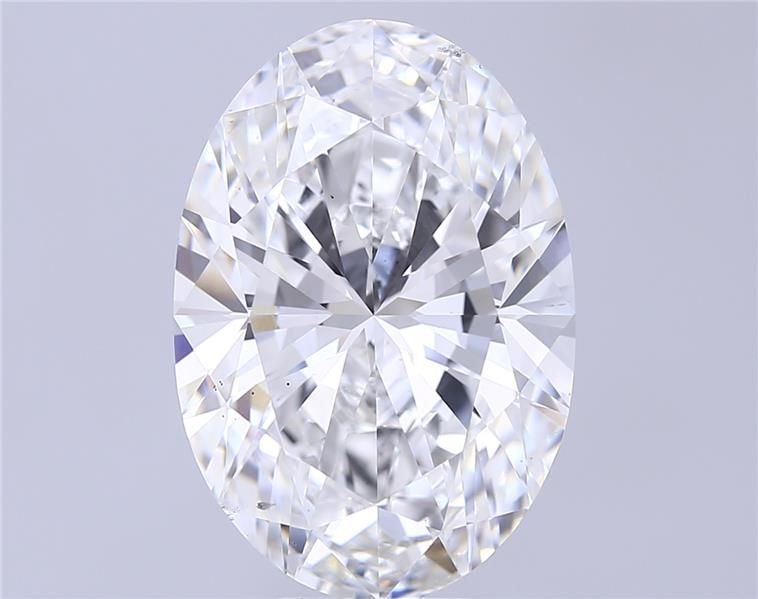 10.11ct F VS2 Rare Carat Ideal Cut Oval Lab Grown Diamond