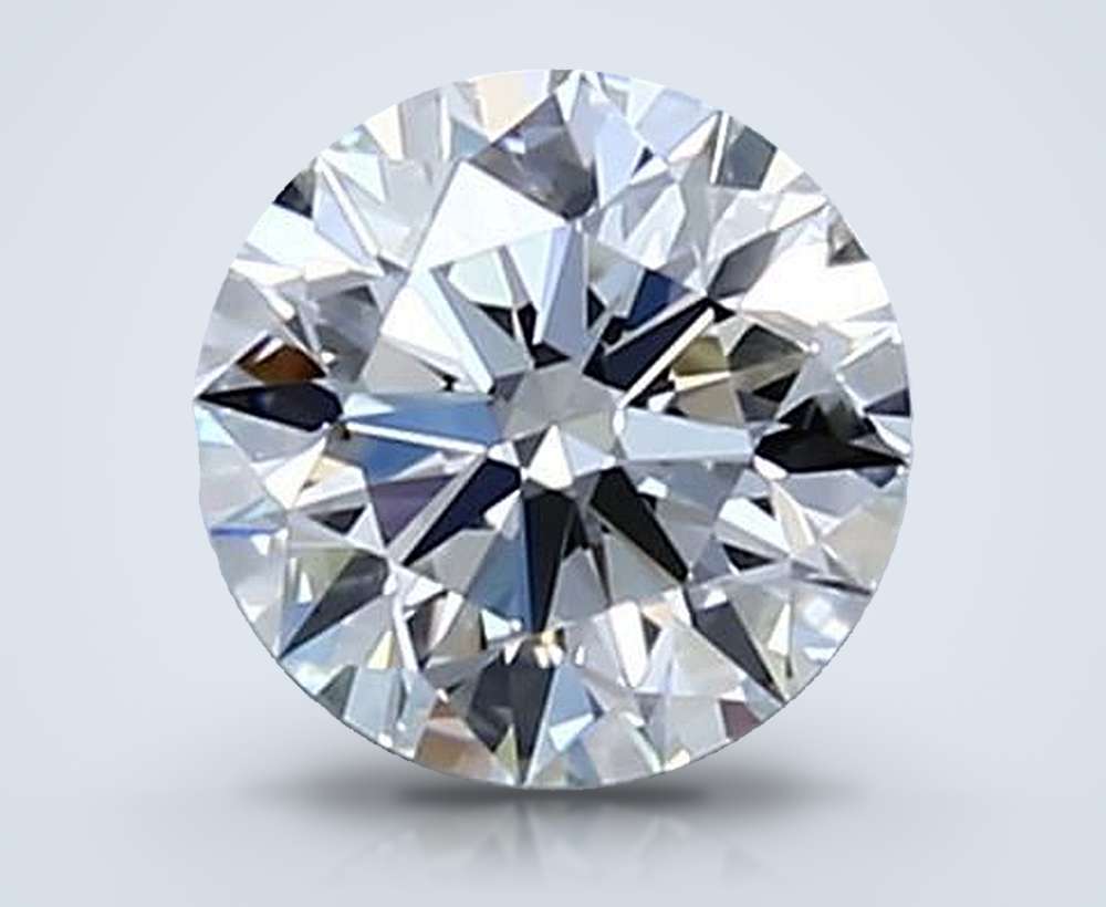 0.60 Carat Round Natural Diamond