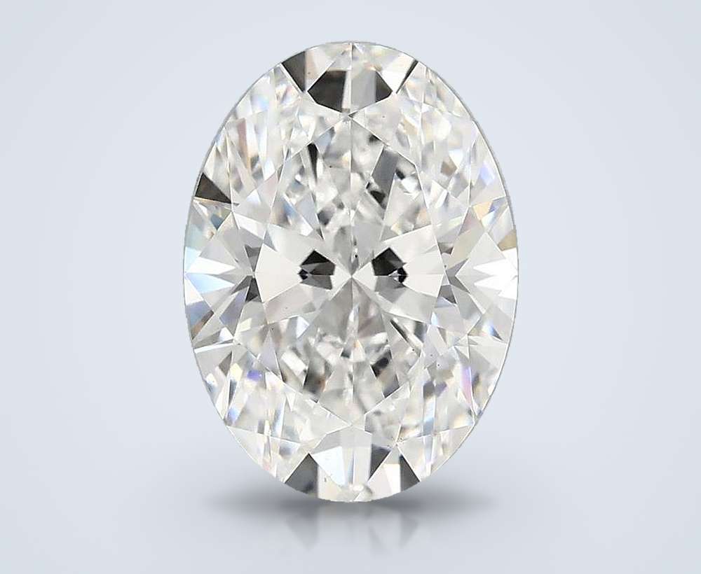 3.52 Carat Oval Lab Diamond