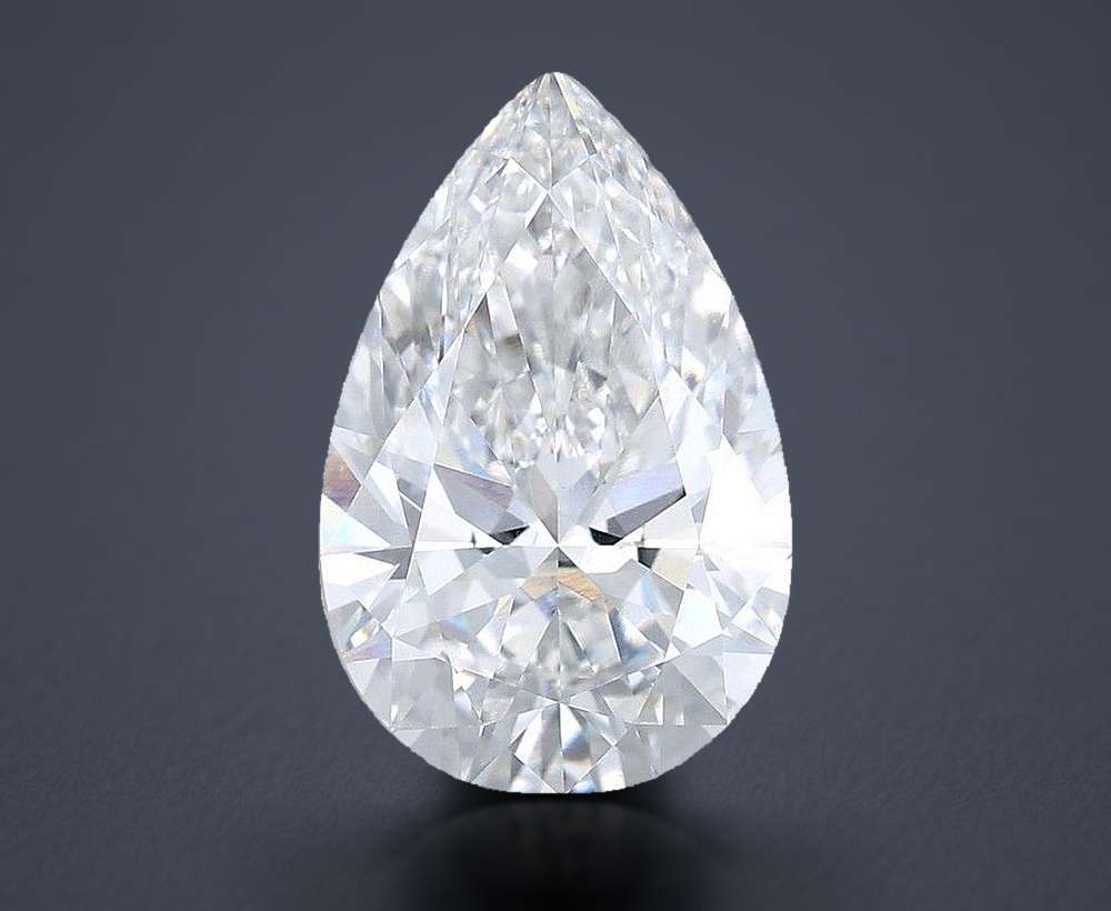 4.28 Carat Pear Lab Diamond