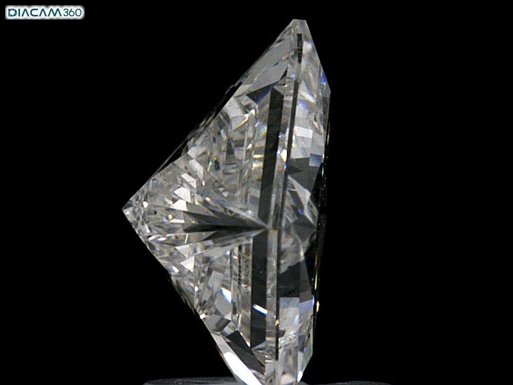 2.03ct I SI1 Rare Carat Ideal Cut Princess Lab Grown Diamond