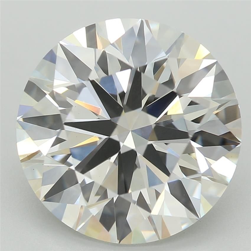 4.01ct F VS1 Rare Carat Ideal Cut Round Lab Grown Diamond