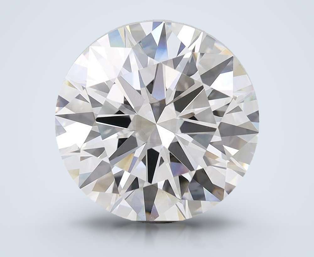 7.25 Carat Round Lab Diamond