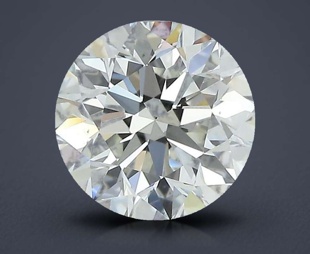 0.80 Carat Round Natural Diamond
