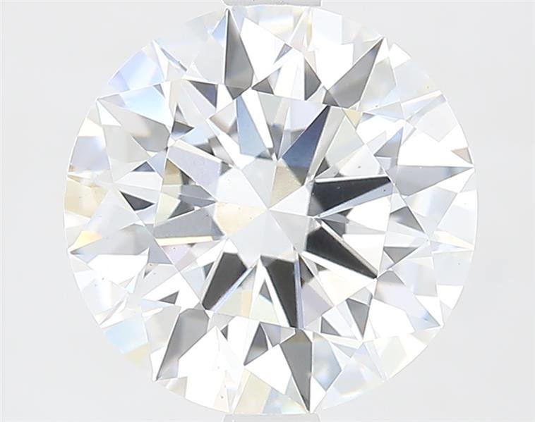 2.53ct D VS2 Rare Carat Ideal Cut Round Lab Grown Diamond