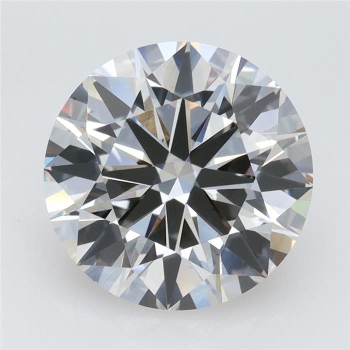 4.01ct H VS2 Excellent Cut Round Lab Grown Diamond