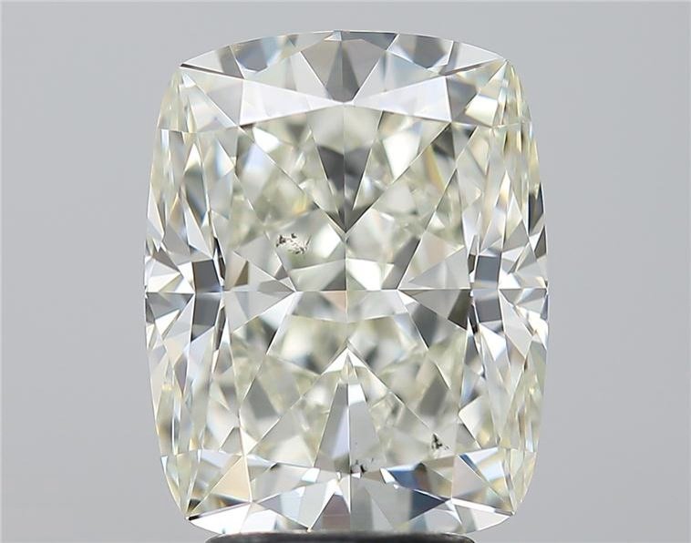 4.04ct K SI1 Rare Carat Ideal Cut Cushion Diamond