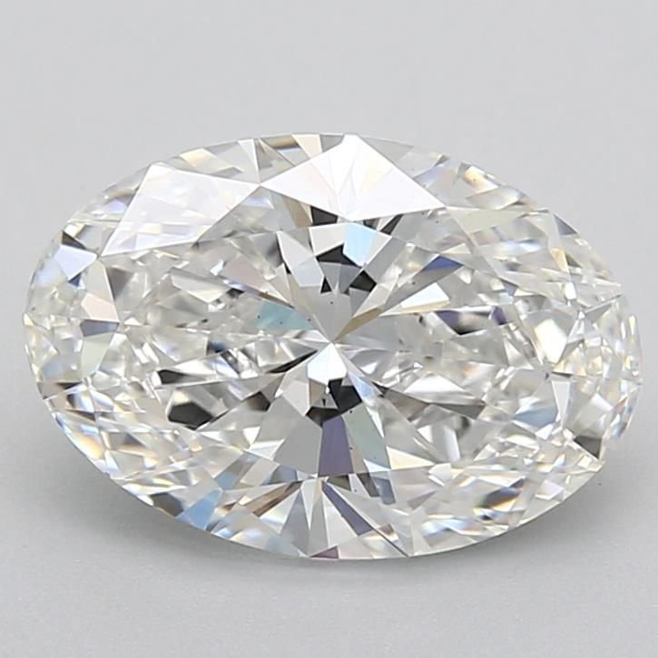 3.05ct E VS1 Rare Carat Ideal Cut Oval Lab Grown Diamond