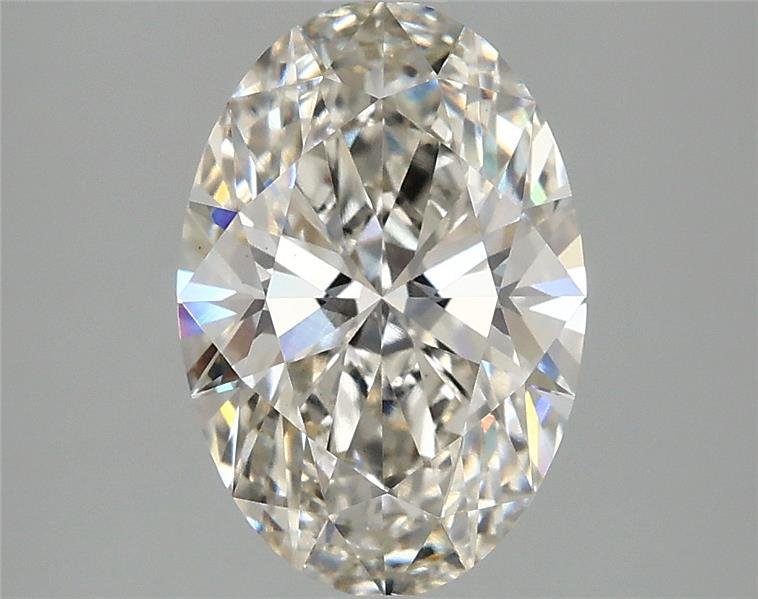 2.19ct H VS1 Rare Carat Ideal Cut Oval Lab Grown Diamond