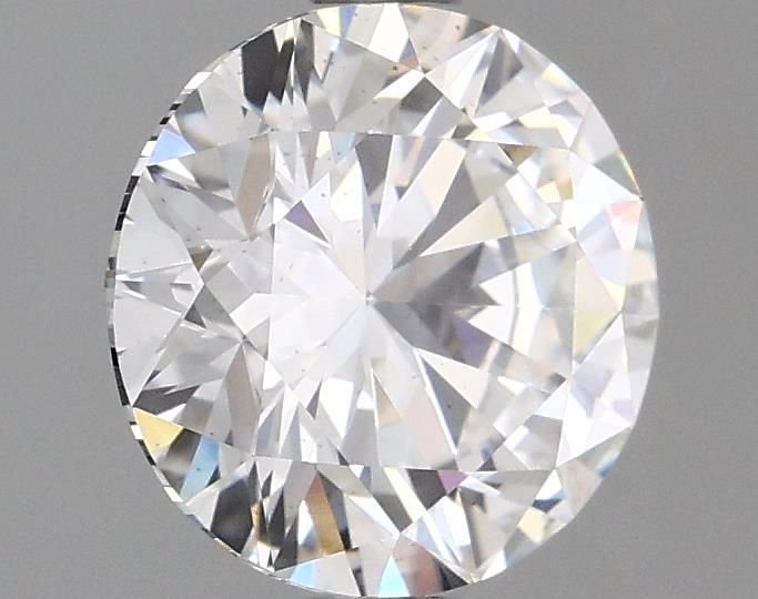 1.97ct D VS2 Rare Carat Ideal Cut Round Lab Grown Diamond