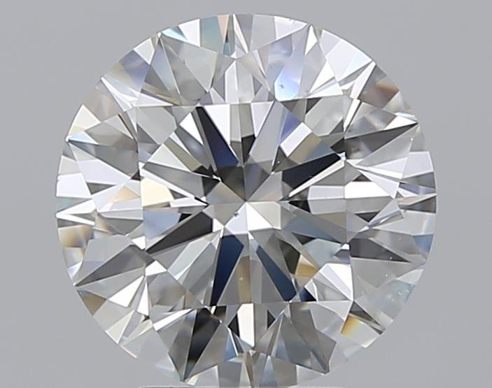 3.41ct J VS2 Rare Carat Ideal Cut Round Diamond