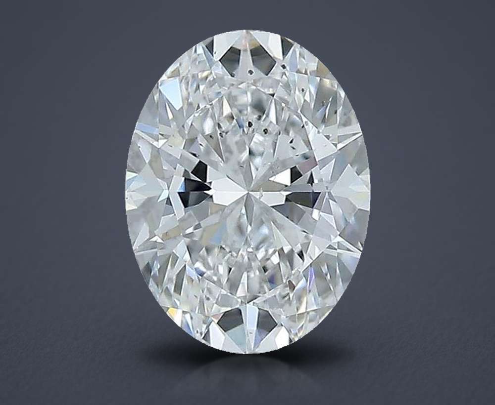 0.80 Carat Oval Natural Diamond
